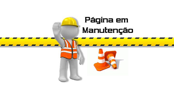 P�gina em manuten��o